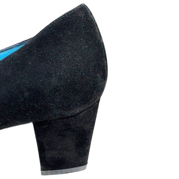 THIERRY RABOTIN Yvette Suede Peep Toe Bow Pumps **NEW - Picture 8 of 10